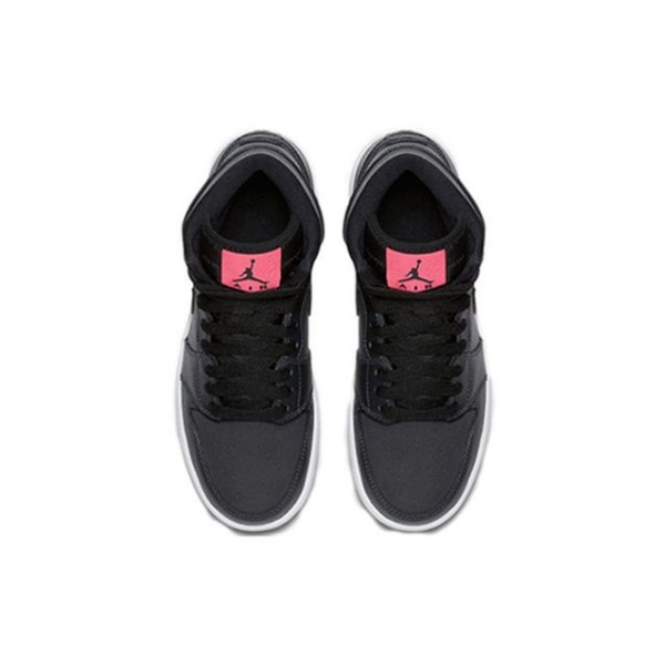 Air Jordan 1 Retro High'Black Pink' GS Anthracite/Black-Hyper Pink-Black 332148-004