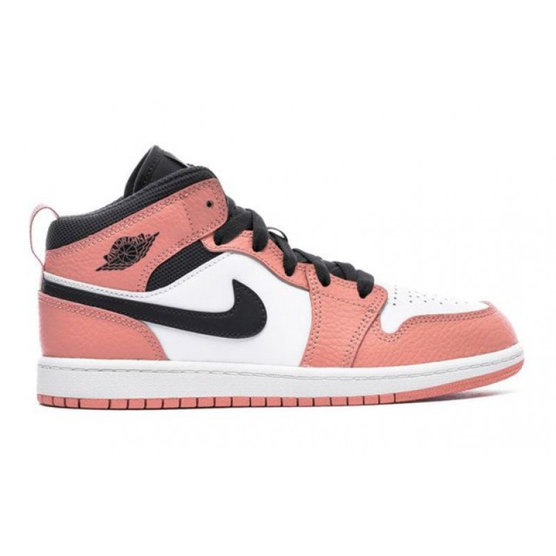 Air Jordan 1 Mid PS 'Pink Quartz' Pink Quartz/Dark Smoke Grey/White 640737-603