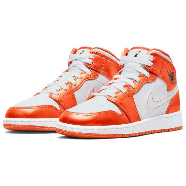 Air Jordan 1 Mid GS Electro Orange DM4228-800