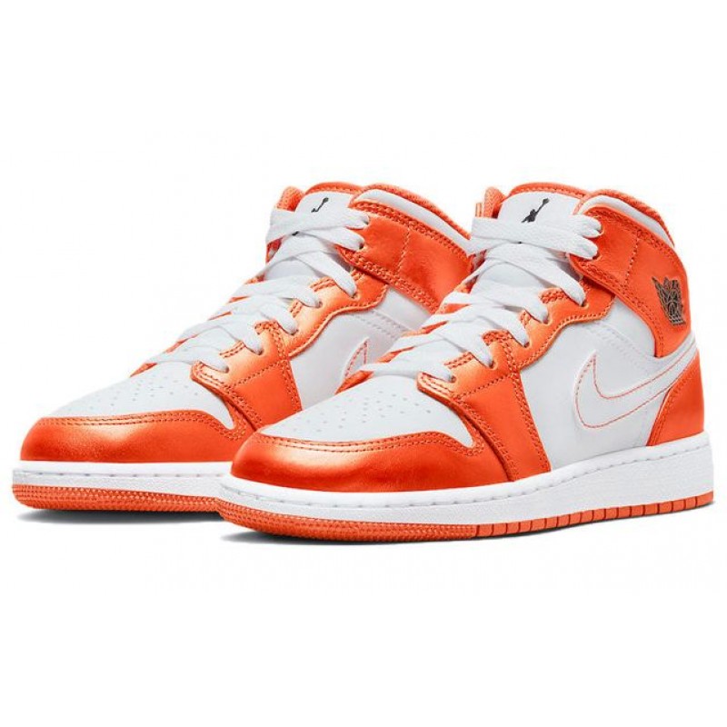 Air Jordan 1 Mid GS Electro Orange DM4228-800