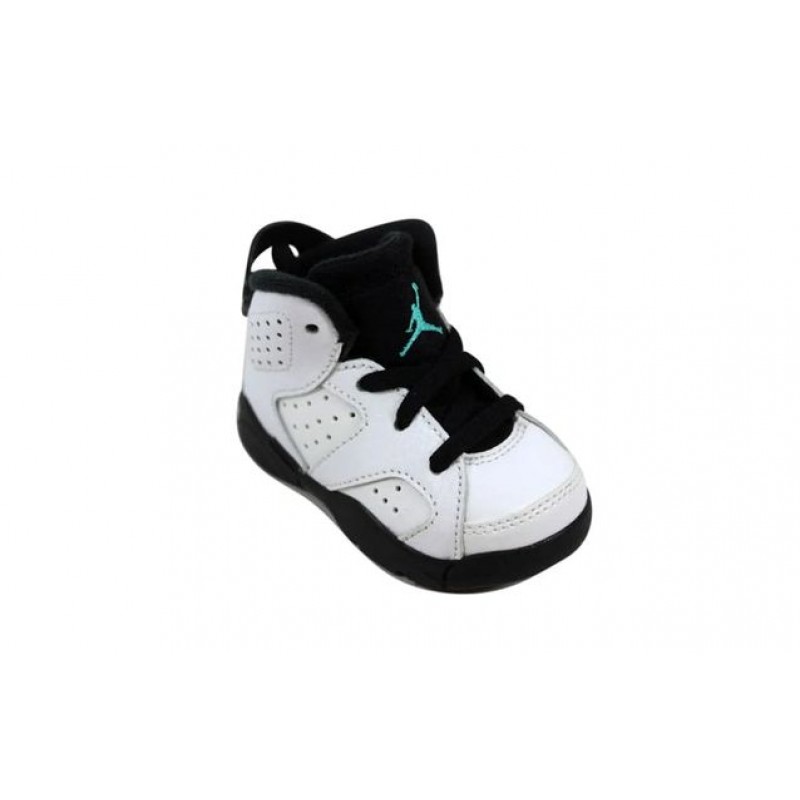 Air Jordan 6 Retro BT 'Hyper Jade' White/Black-Hyper Jade 384667-122