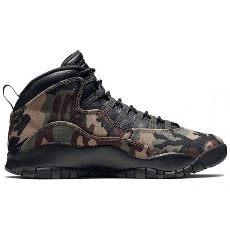 Air Jordan 10 Retro Woodland Camo 310805-201