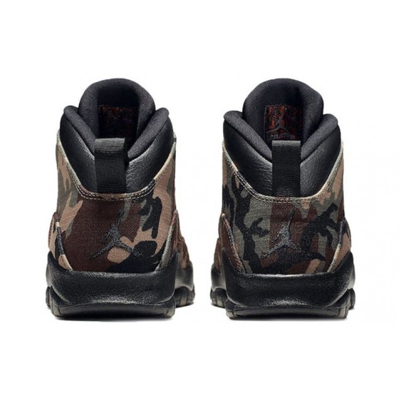 Air Jordan 10 Retro Woodland Camo 310805-201