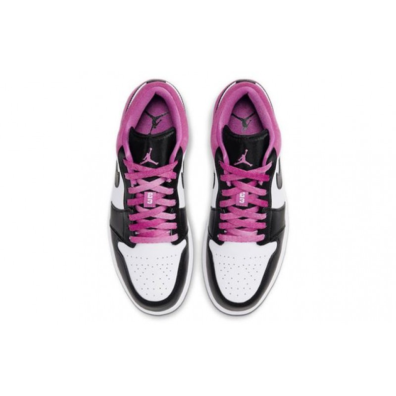 Air Jordan 1 Low SE Black Active Fuchsia CK3022-005