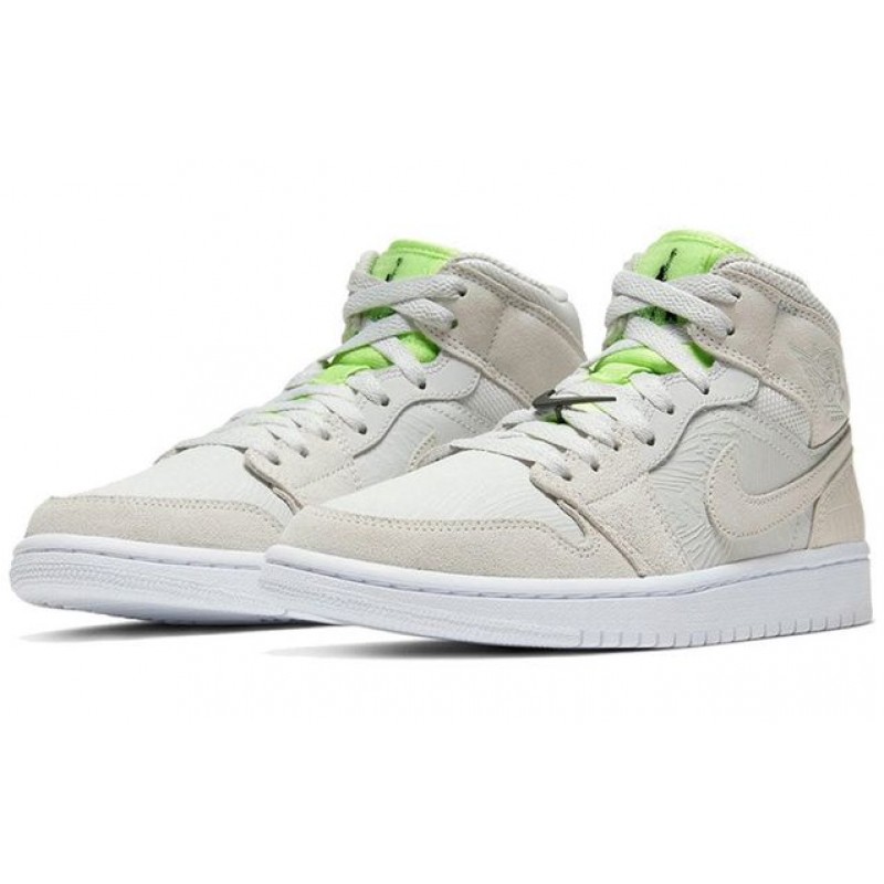 Womens WMNS Air Jordan 1 Mid Ghost Green CV3018-001