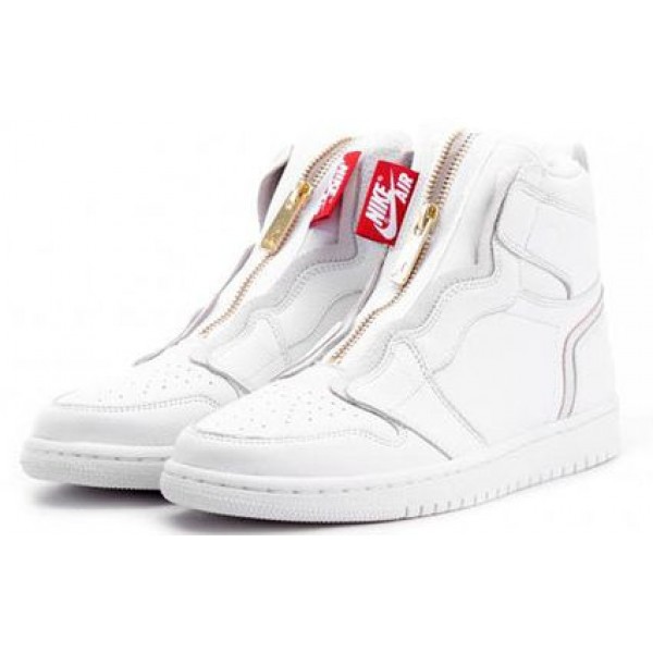 Womens WMNS Air Jordan 1 High Zip White AQ3742-116