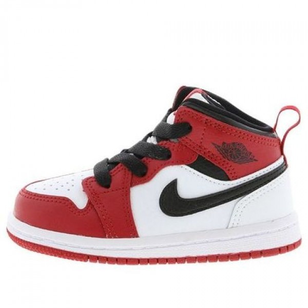 Air Jordan 1 Mid TD 'Chicago' White/Gym Red/Black 640735-173