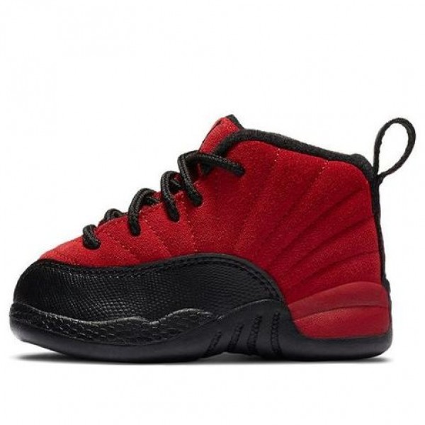 Air Jordan 12 Retro TD 'Reverse Flu Game' Varsity Red/Black 850000-602