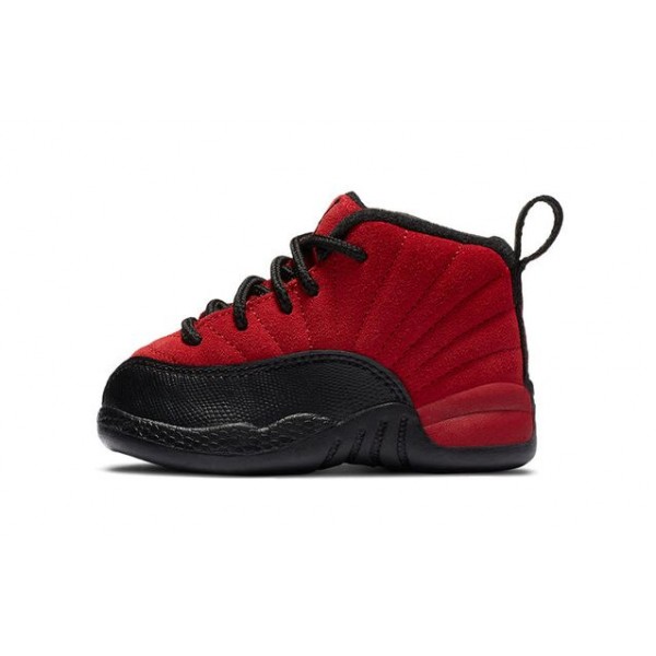 Air Jordan 12 Retro TD 'Reverse Flu Game' Varsity Red/Black 850000-602