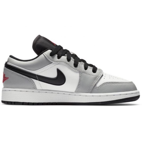 Air Jordan 1 Low GS Light Smoke Grey 553560-030