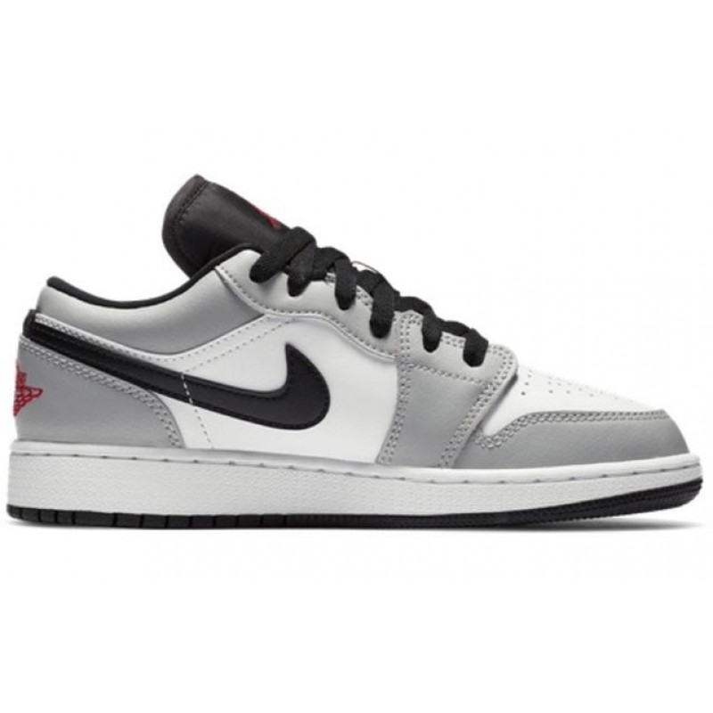 Air Jordan 1 Low GS Light Smoke Grey 553560-030