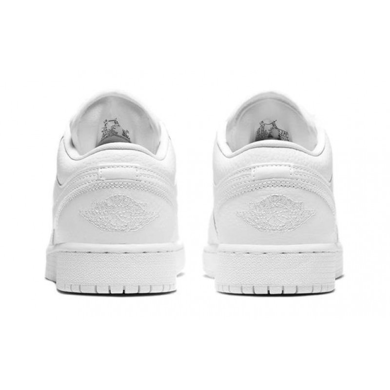 Air Jordan 1 Low GS Triple White 553560-130