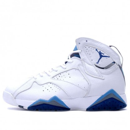 Air Jordan 7 Retro 'French Blue' 2002 White/French Blue-Flint Grey 304775-141