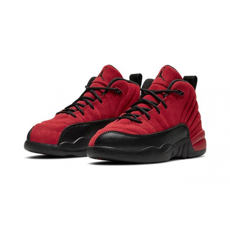 Air Jordan 12 Retro PS 'Reverse Flu Game' Varsity Red/Black 151186-602