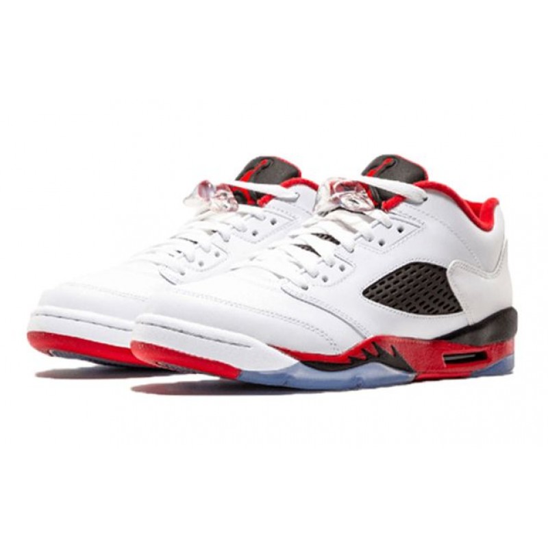 Air Jordan 5 Retro Low BG Fire Red 314338-101