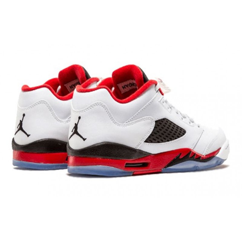 Air Jordan 5 Retro Low BG Fire Red 314338-101