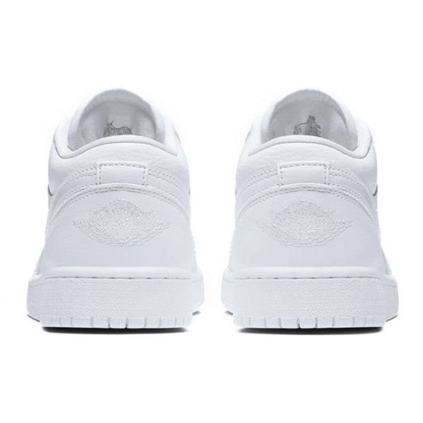 Air Jordan 1 Low 'Triple White' GS White/White/White 553560-126