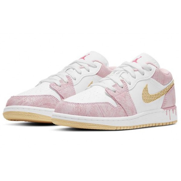 Air Jordan 1 Low SE GS Arctic Punch Paint CW7104-601