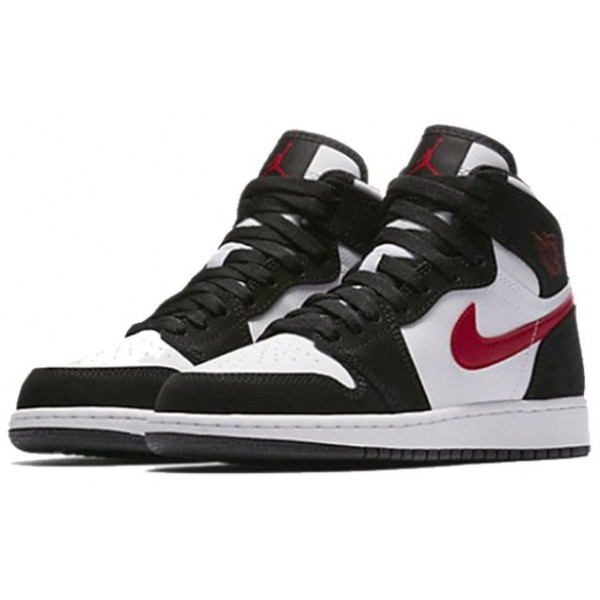 Air Jordan 1 Retro High'Black Red White' BG Black/Gym Red-White 705300-020