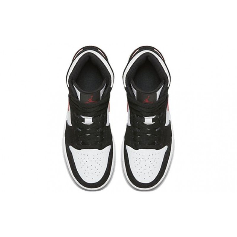 Air Jordan 1 Retro High'Black Red White' BG Black/Gym Red-White 705300-020