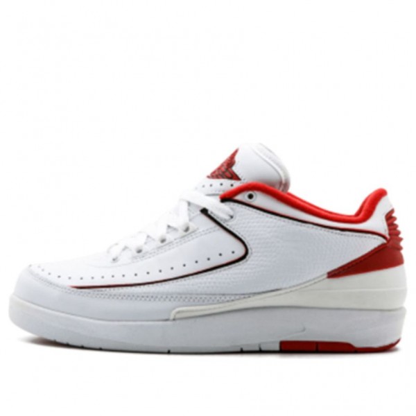 Air Jordan 2 Retro Low 'White Varsity Red' White/Black-Varsity Red 309837-101