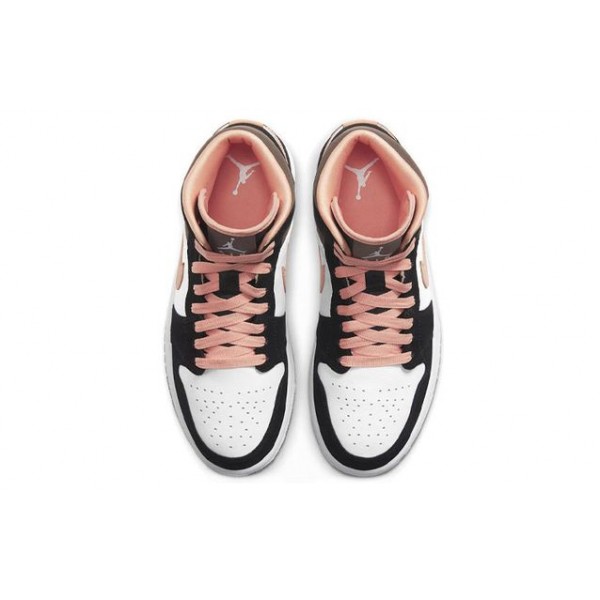 Womens WMNS Air Jordan 1 Mid SE Peach Mocha DH0210-100