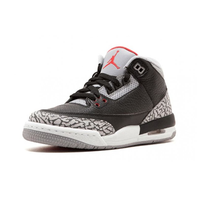 Air Jordan 3 Retro OG BG Black Cement 854261-001