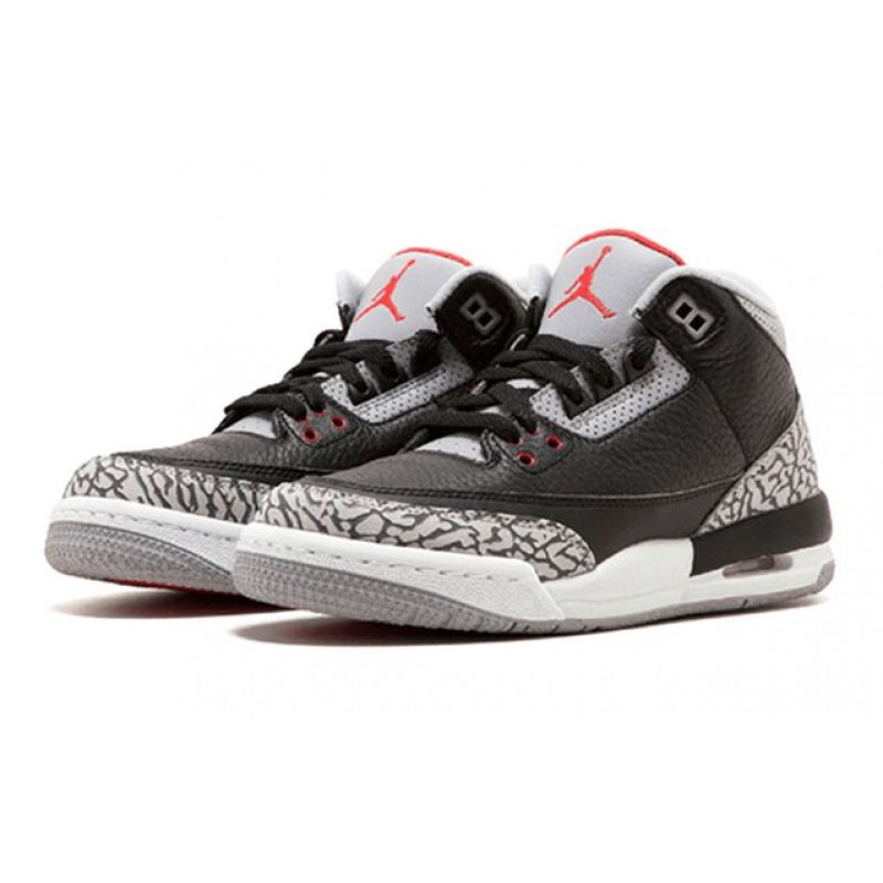 Air Jordan 3 Retro OG BG Black Cement 854261-001