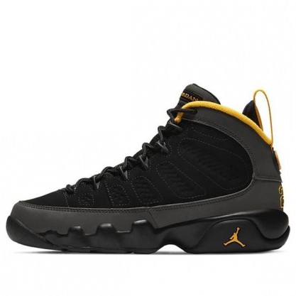 Air Jordan 9 Retro GS 'Dark Charcoal University Gold' Black/Dark Charcoal/University Gold 302359-070