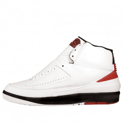 Air Jordan 2 White-Red-Black 130235-161