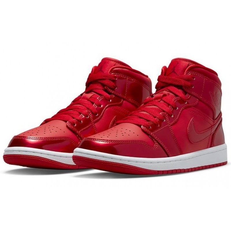 Nike Womens Air Jordan 1 Mid SE Pomegranate DH5894-600