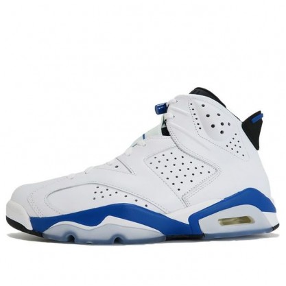 Air Jordan 6 Retro Sport Blue 384664-107