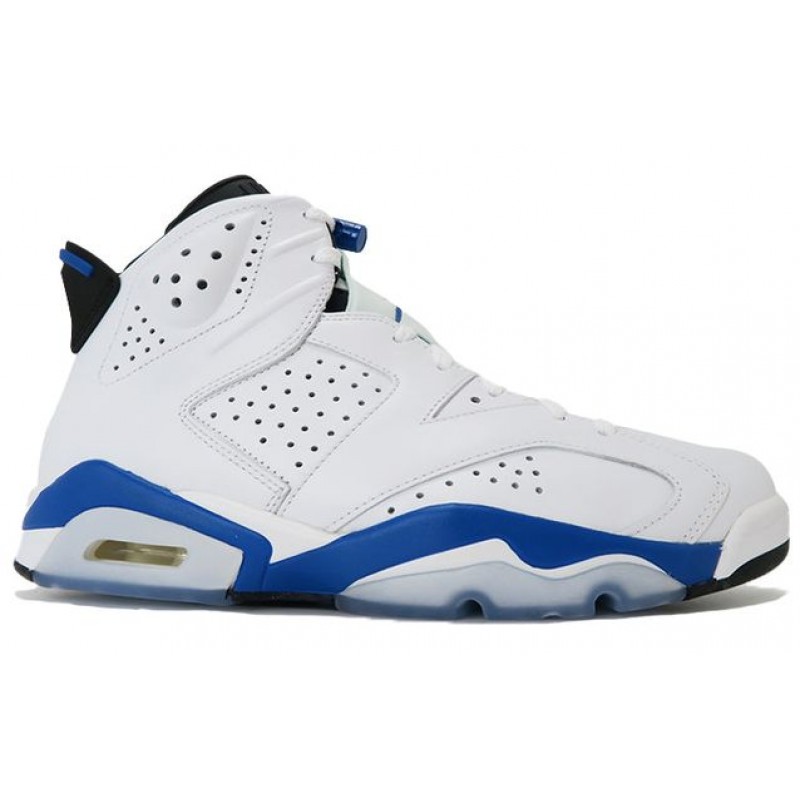 Air Jordan 6 Retro Sport Blue 384664-107