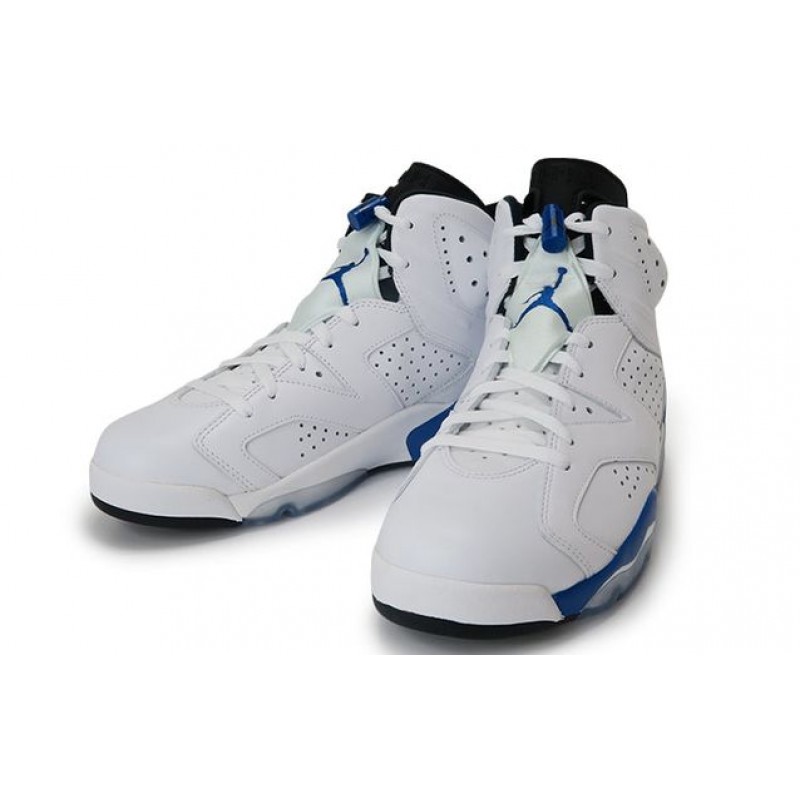 Air Jordan 6 Retro Sport Blue 384664-107