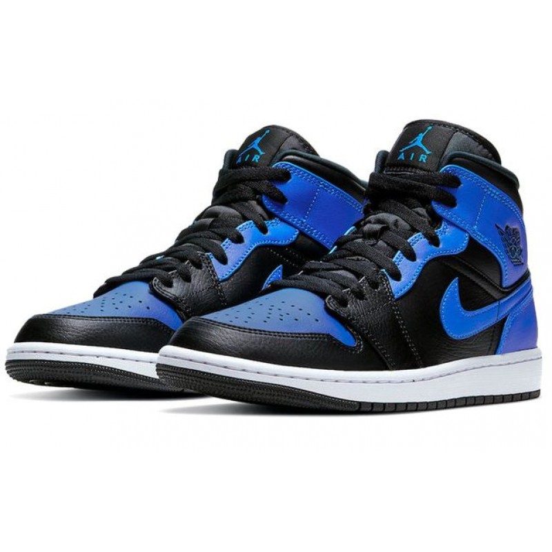 Air Jordan 1 Mid Hyper Royal 554724-077