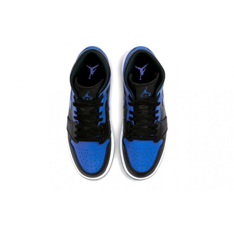 Air Jordan 1 Mid Hyper Royal 554724-077