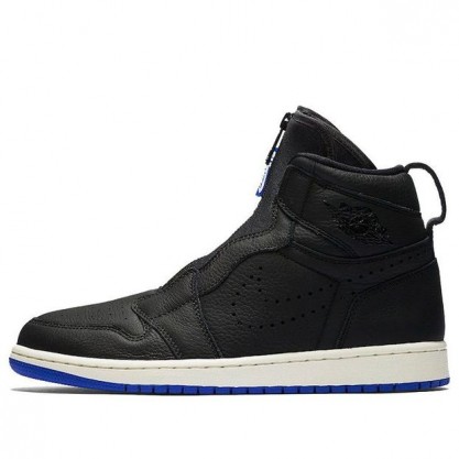 Air Jordan 1 High Zip Black Hyper Royal AR4833-001