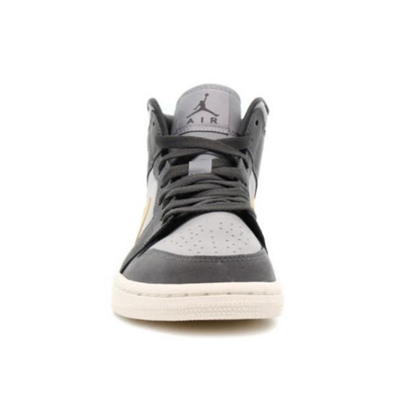 Womens WMNS Air Jordan 1 Mid Iron Grey Onyx BQ6472-020