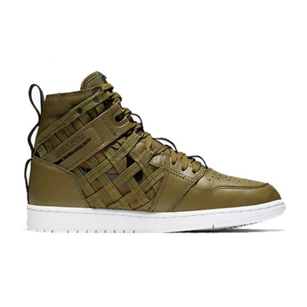 Air Jordan 1 High Cargo 'Olive Flak' Olive Flak/White-Hyper Violet-Black CD6757-300