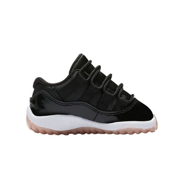 Air Jordan 11 Retro Low TD 'Bleached Coral' Black/Bleached Coral-White 645107-013