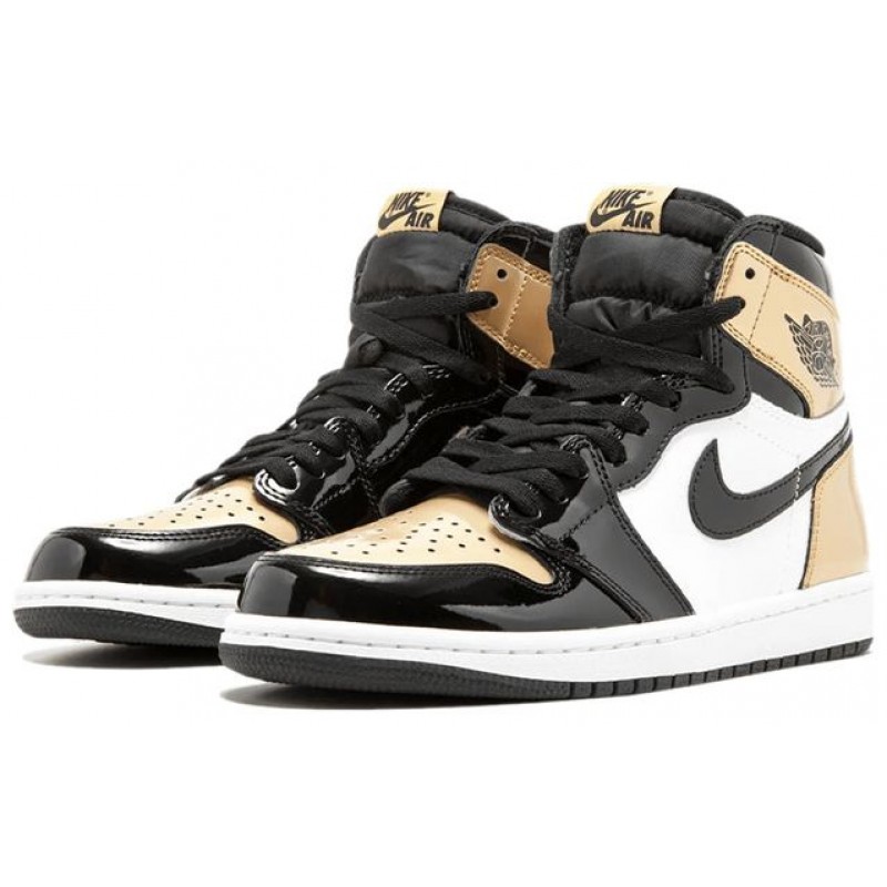 Air Jordan 1 Retro High OG NRG Gold Toe 861428-007