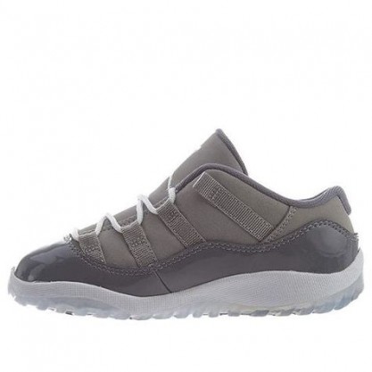 Air Jordan 11 Retro Low BT 'Cool Grey' Medium Grey/White-Gunsmoke 505836-003