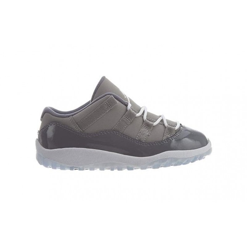 Air Jordan 11 Retro Low BT 'Cool Grey' Medium Grey/White-Gunsmoke 505836-003