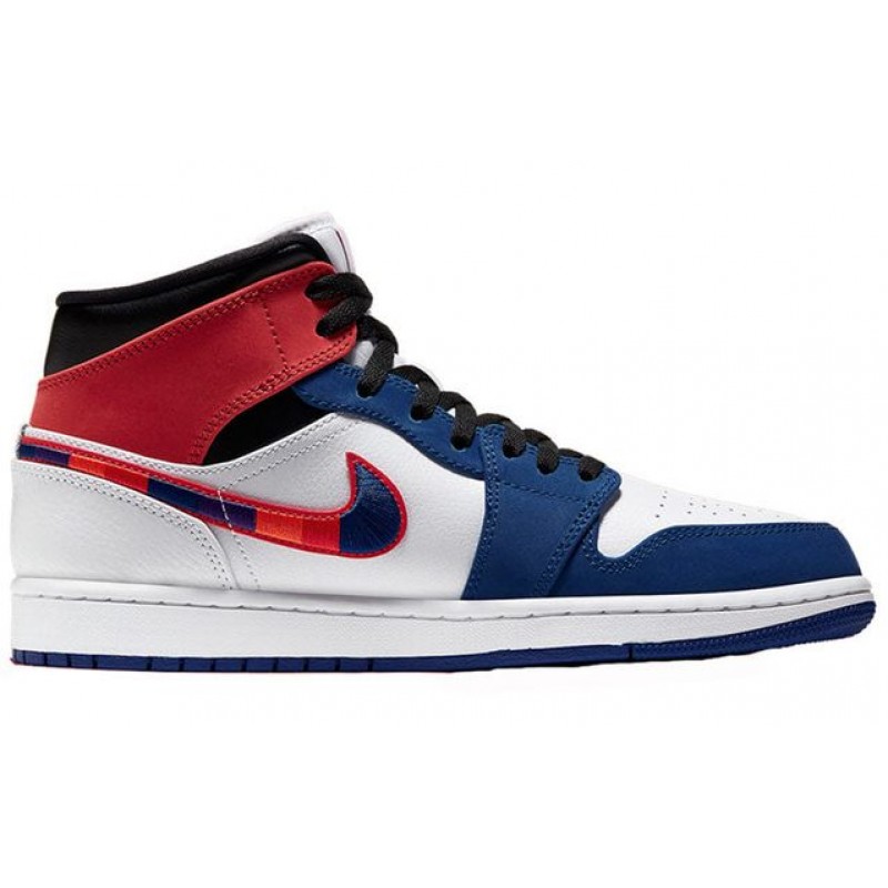 Air Jordan 1 Mid SE White University Blue 852542-146