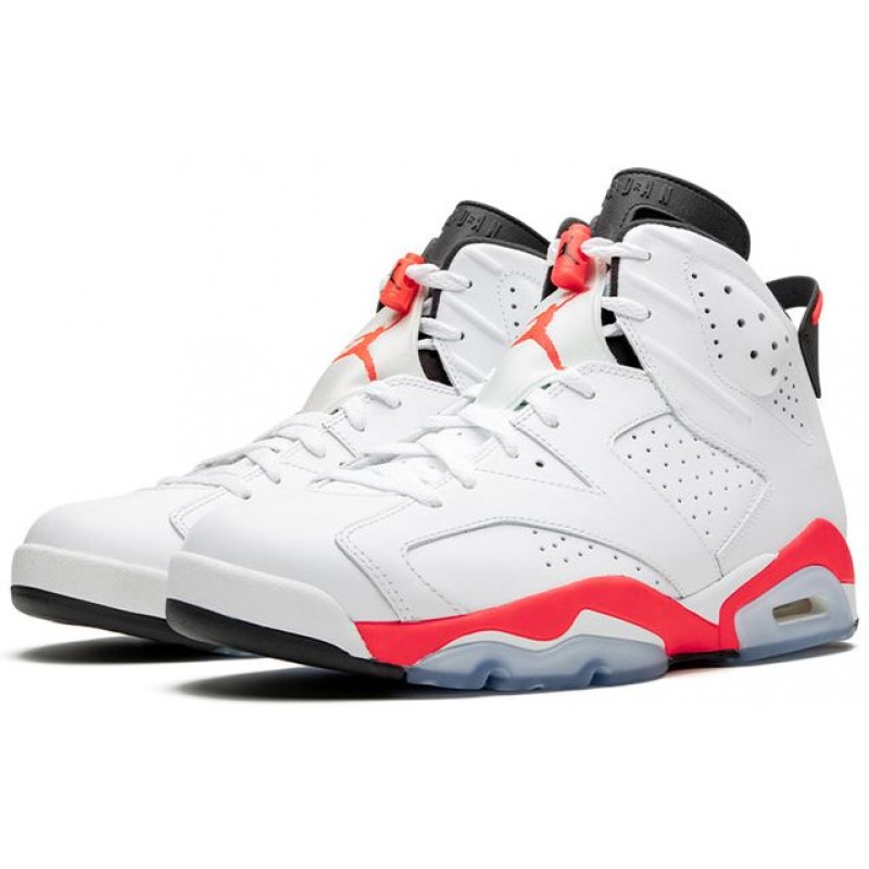 Air Jordan 6 Retro White Infrared 384664-123