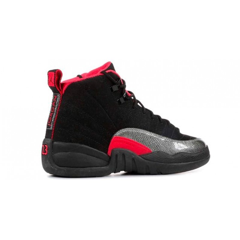 Air Jordan 12 Retro GS 'Black Siren Red' Black/Siren Red 510815-008