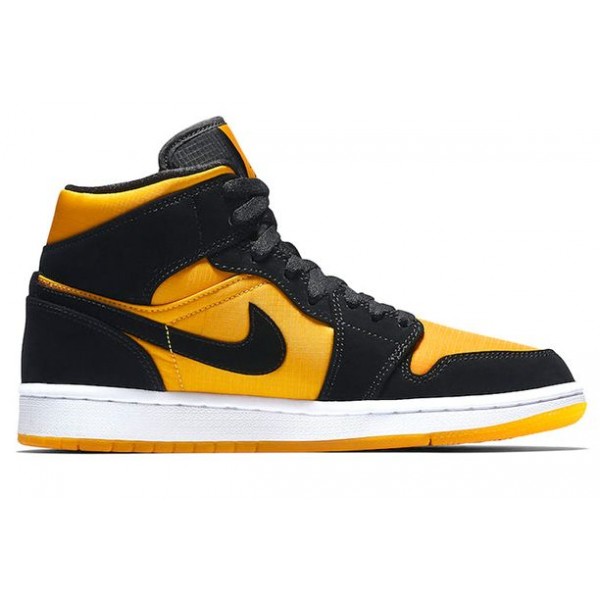 Air Jordan 1 Mid Black University Gold CD6759-007