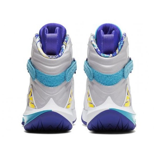 Nike Court Air Zoom Zero x Womens WMNS Air Jordan 8 'Aqua' White/Varsity Red/Bright Concord/Aquatone CQ4481-100