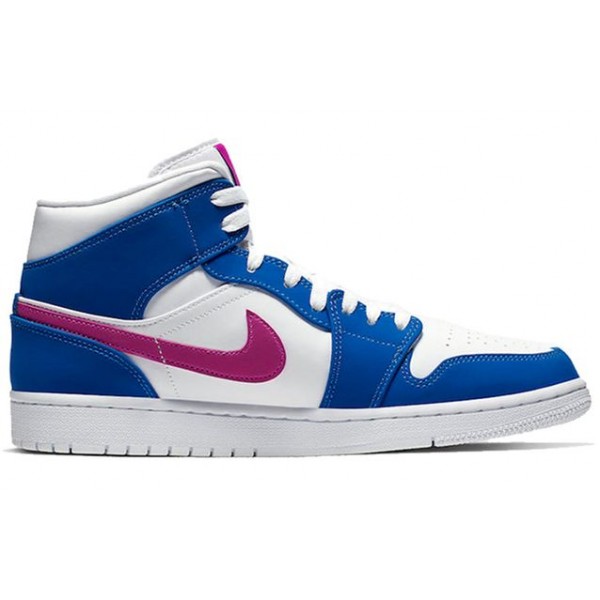 Air Jordan 1 Mid Hyper Royal Violet 554724-451