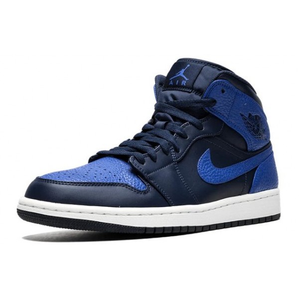 Air Jordan 1 Mid Obsidian 554724-412